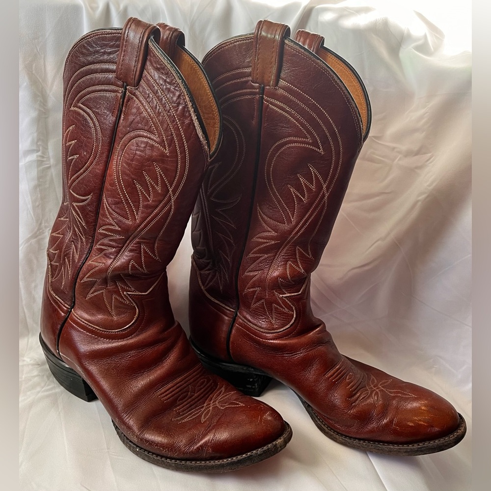 Vintage Tony Lama Men’s Cowboy Boots